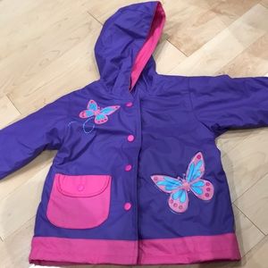 Butterfly raincoat (3T)